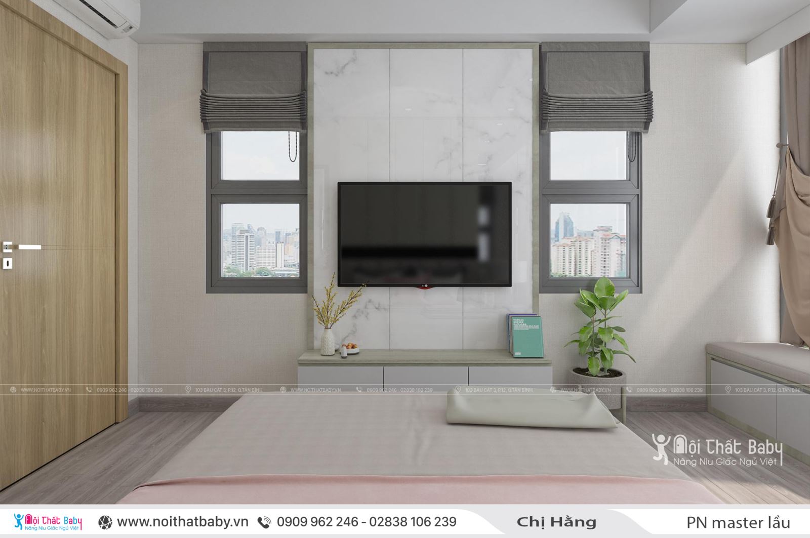 Thiết kế nội thất Duplex căn hộ Emerald Celadon City 117m2